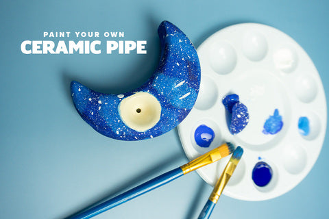 Paint Your Own Ceramic Pipe: A Fun Guide to Bisqueware Smoking Pipes